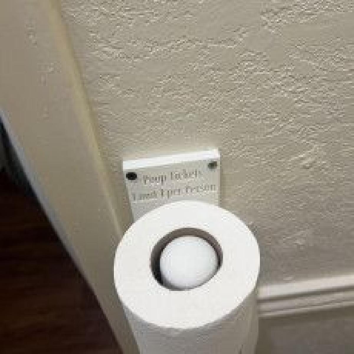 Suporte de papel higiênico