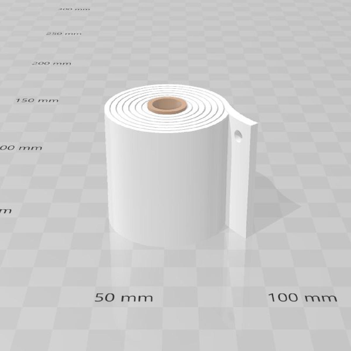 Chaveiro papel higienico