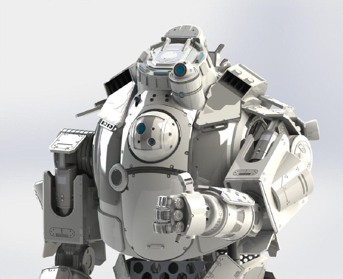Titanfall   Figura de acao Atlas Mech