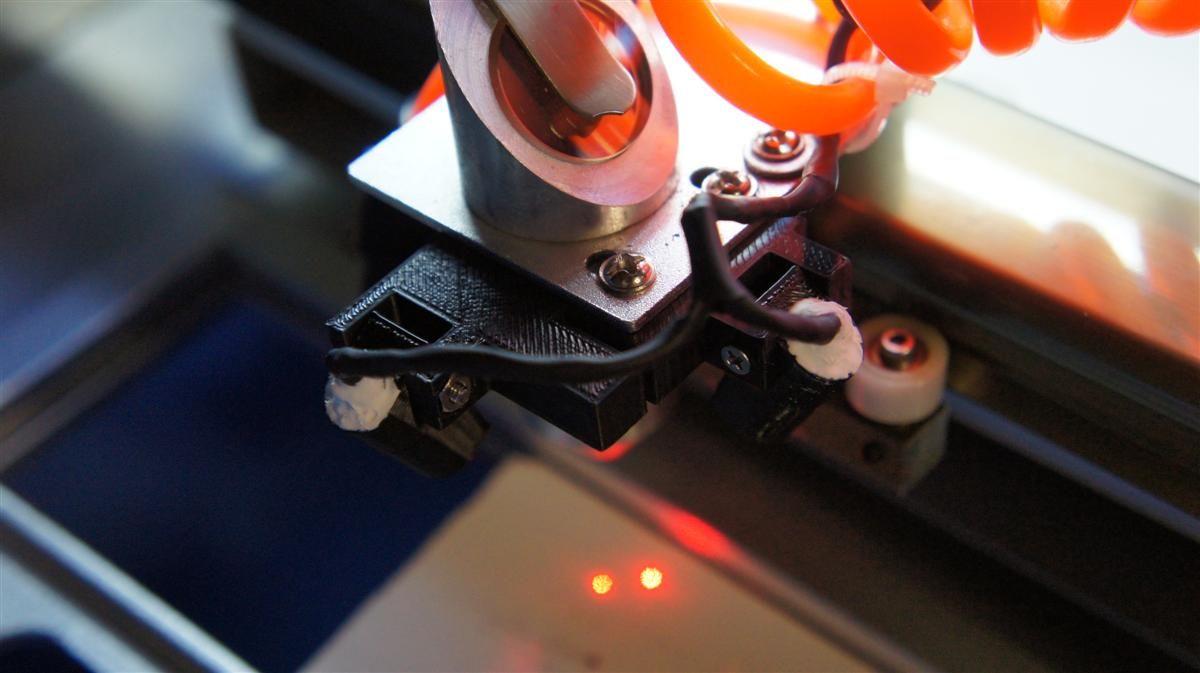 Ponteiro Laser de Alinhamento Duplo para Cortador a Laser de CO2 de 40W (K40)