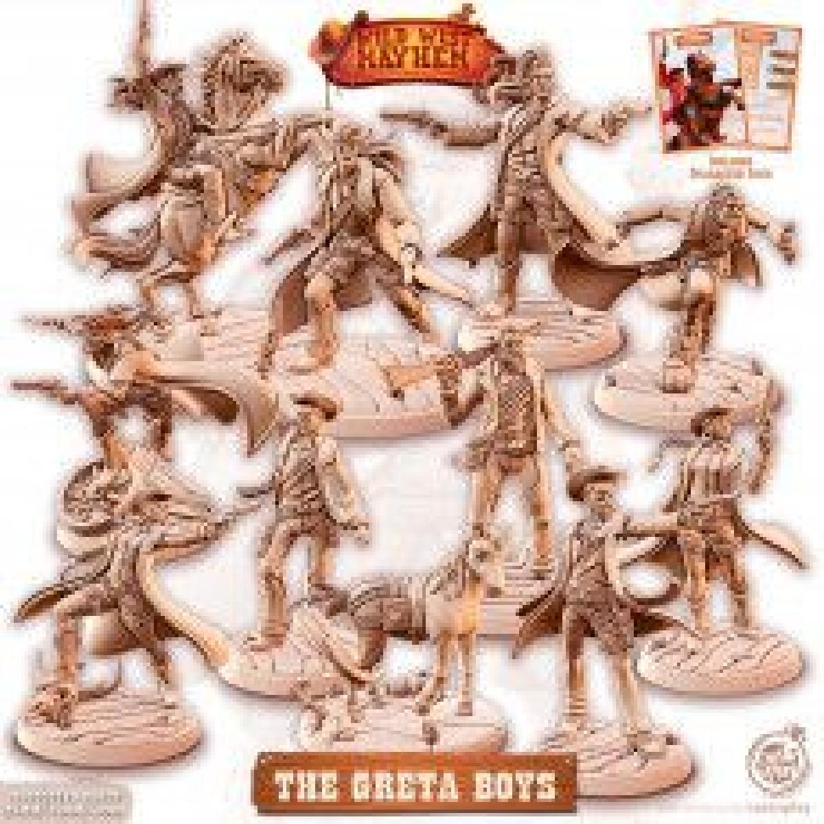Velho Oeste Os Greta Boys (Pre Suportado)