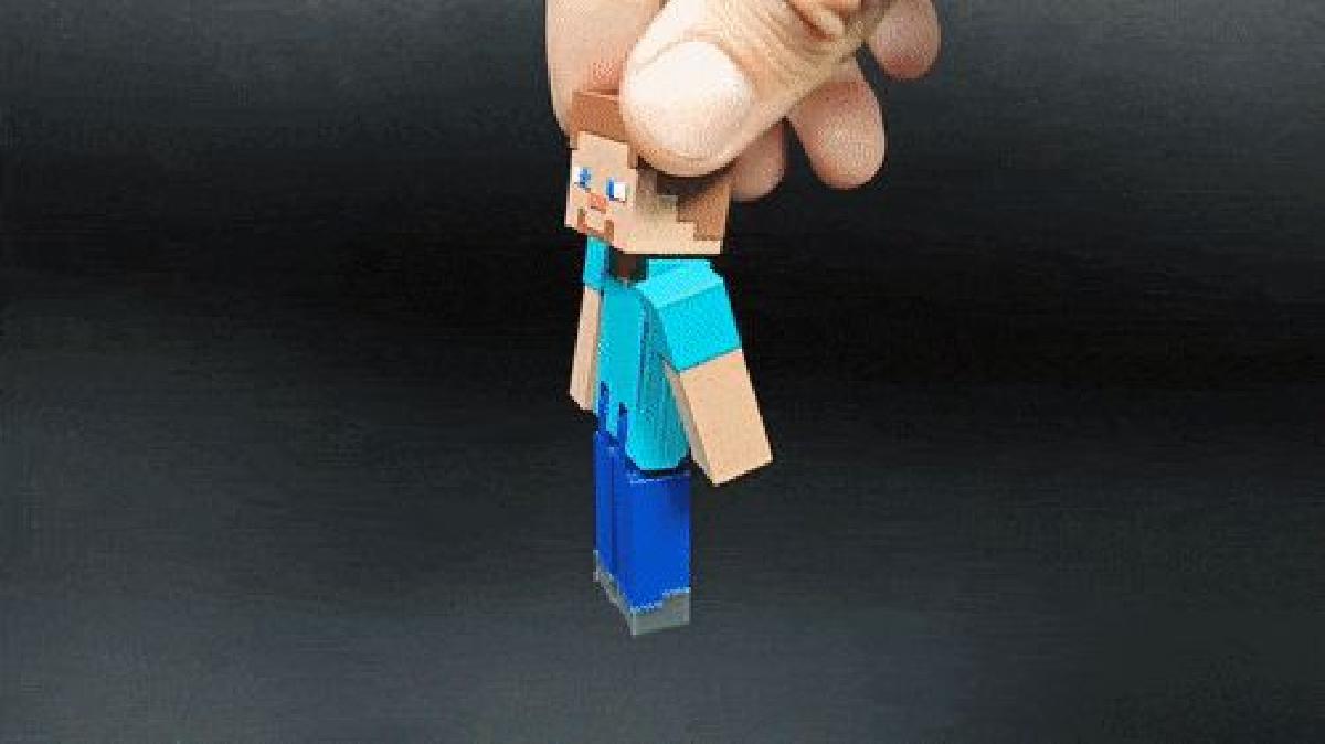 Minecraft Scooter de Steve