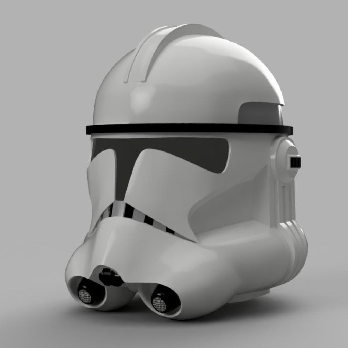 Clone Trooper Helmet Fase 2 Star Wars