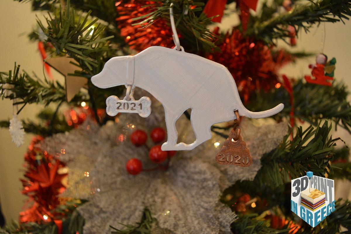 ORNAMENTO DE COCO DE CACHORRO 2024 atualizado