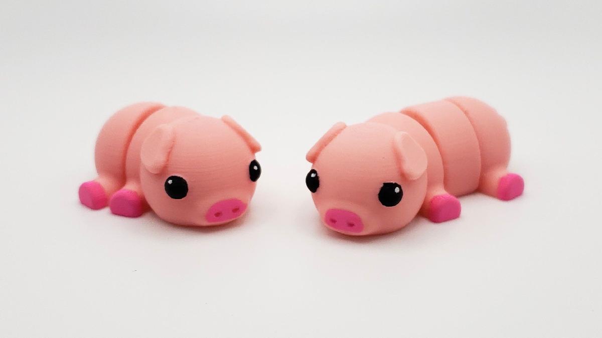 Articulando Baby Pig