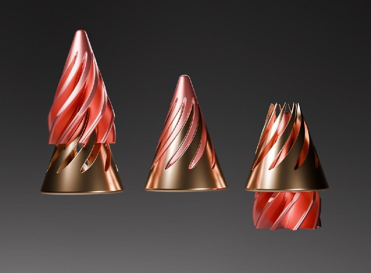 Brinquedo fidget do cone espiral (novo!)