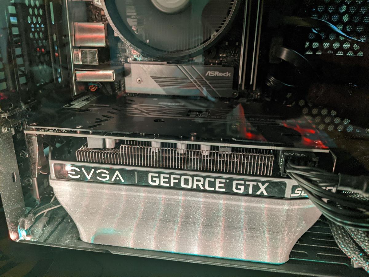 EVGA Geforce GTX 1660 Super Duto do ventilador