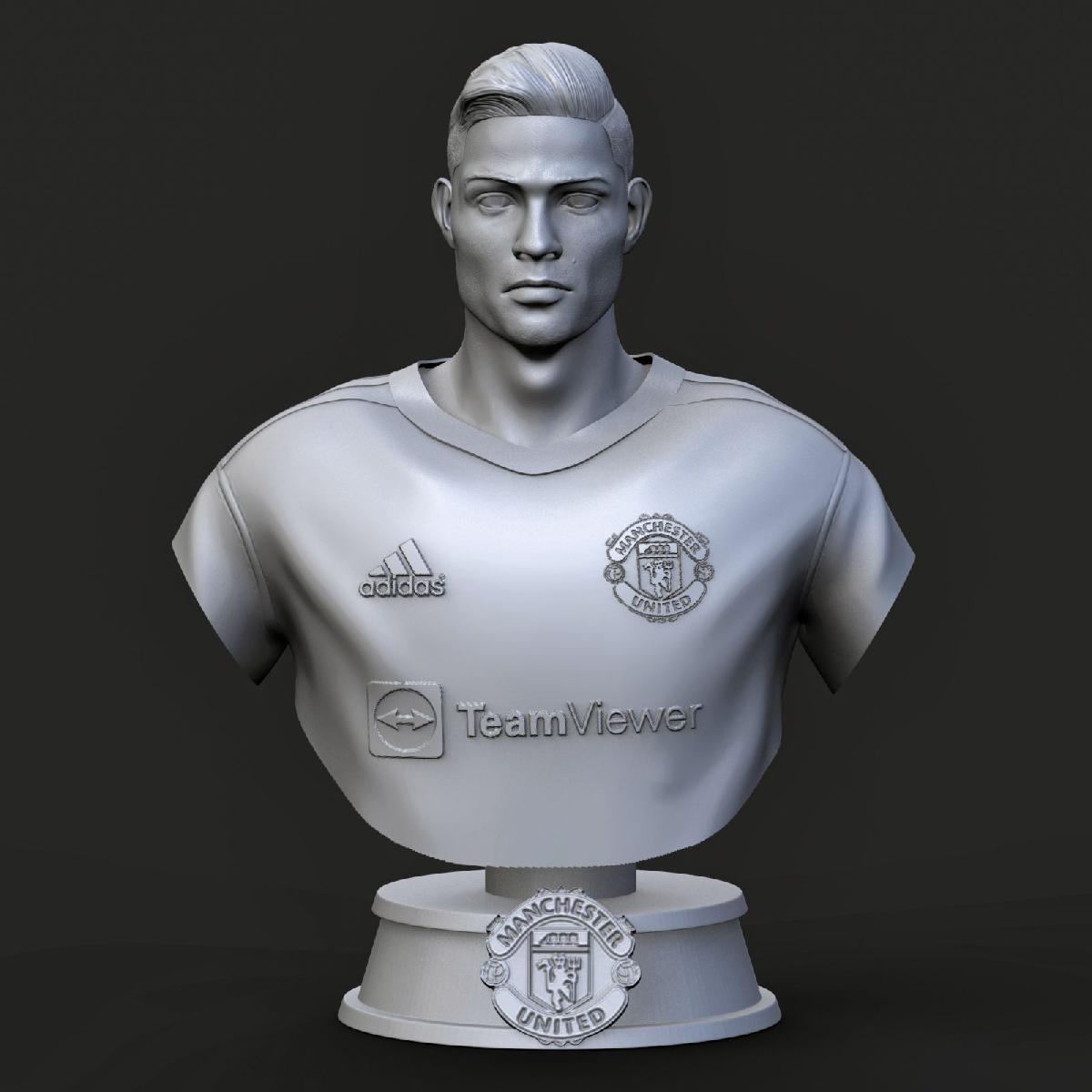 Busto de Cristiano Ronaldo