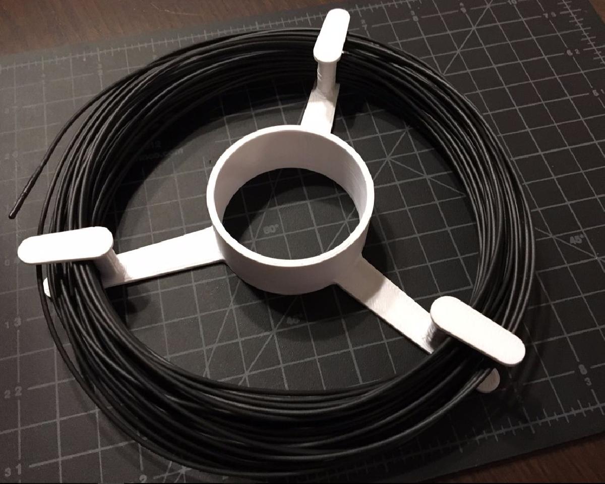 Suporte de carretel de filamento solto (para amostras de filamento)