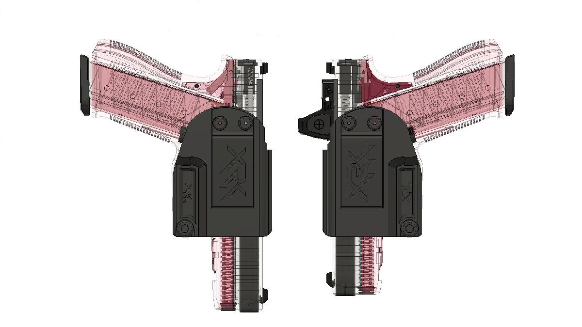 Coldre Glock 17/45 Gen 5 para ambas as maos
