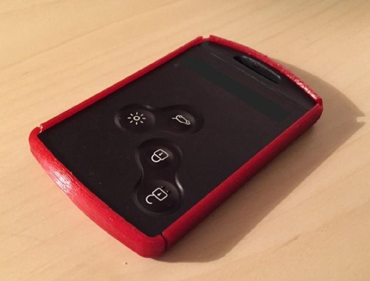 Estojo para cartao chave Renault