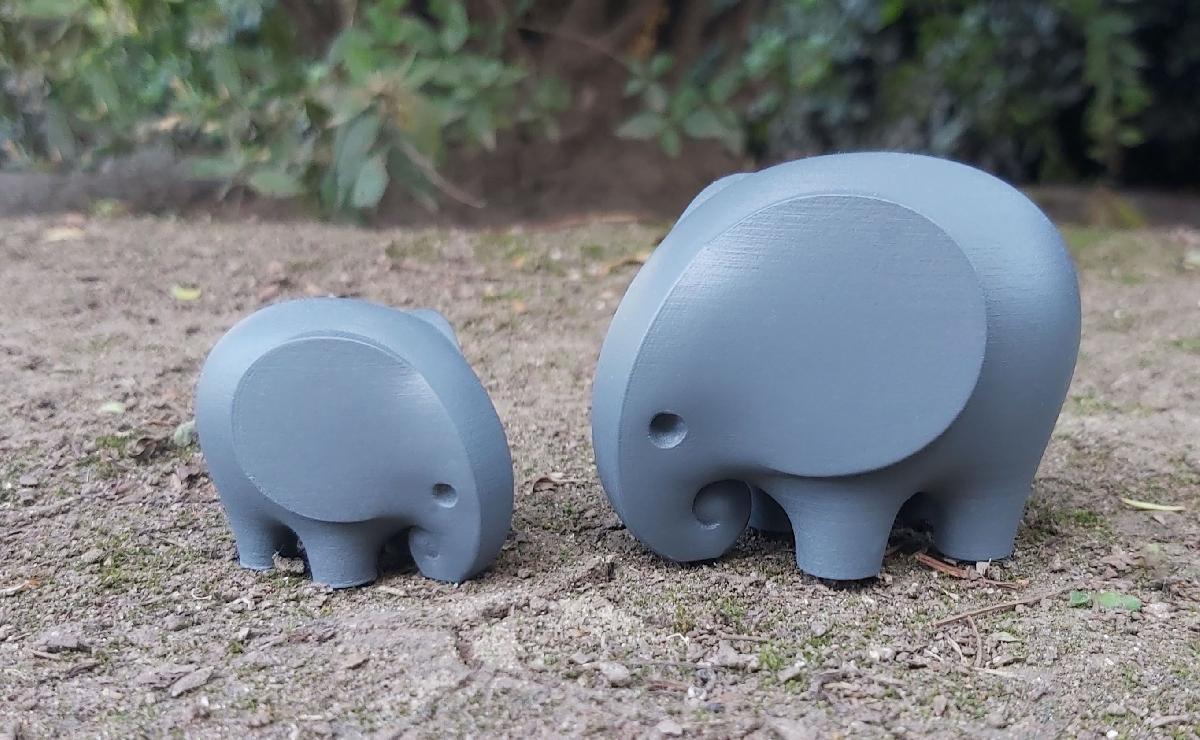 Elefante indistinto