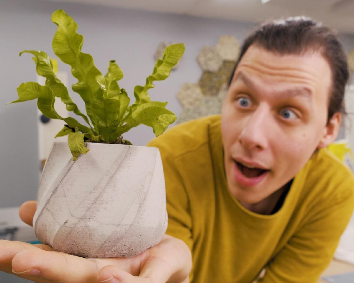 Molde impresso em 3D para plantadeira