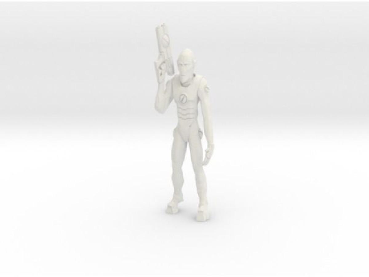 Greater Good Space Fishmen Air Class Pilot com e sem capacete por Daniel Chambers (StarKiller63)