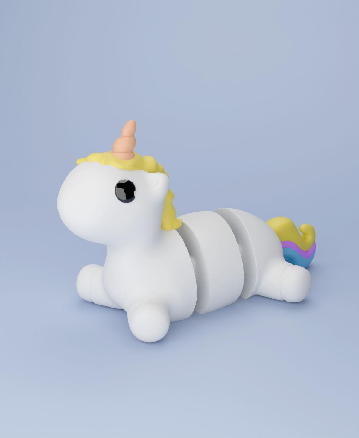 Chaveiro Unicornio 3D Flexi (Tempo Limitado Gratis)