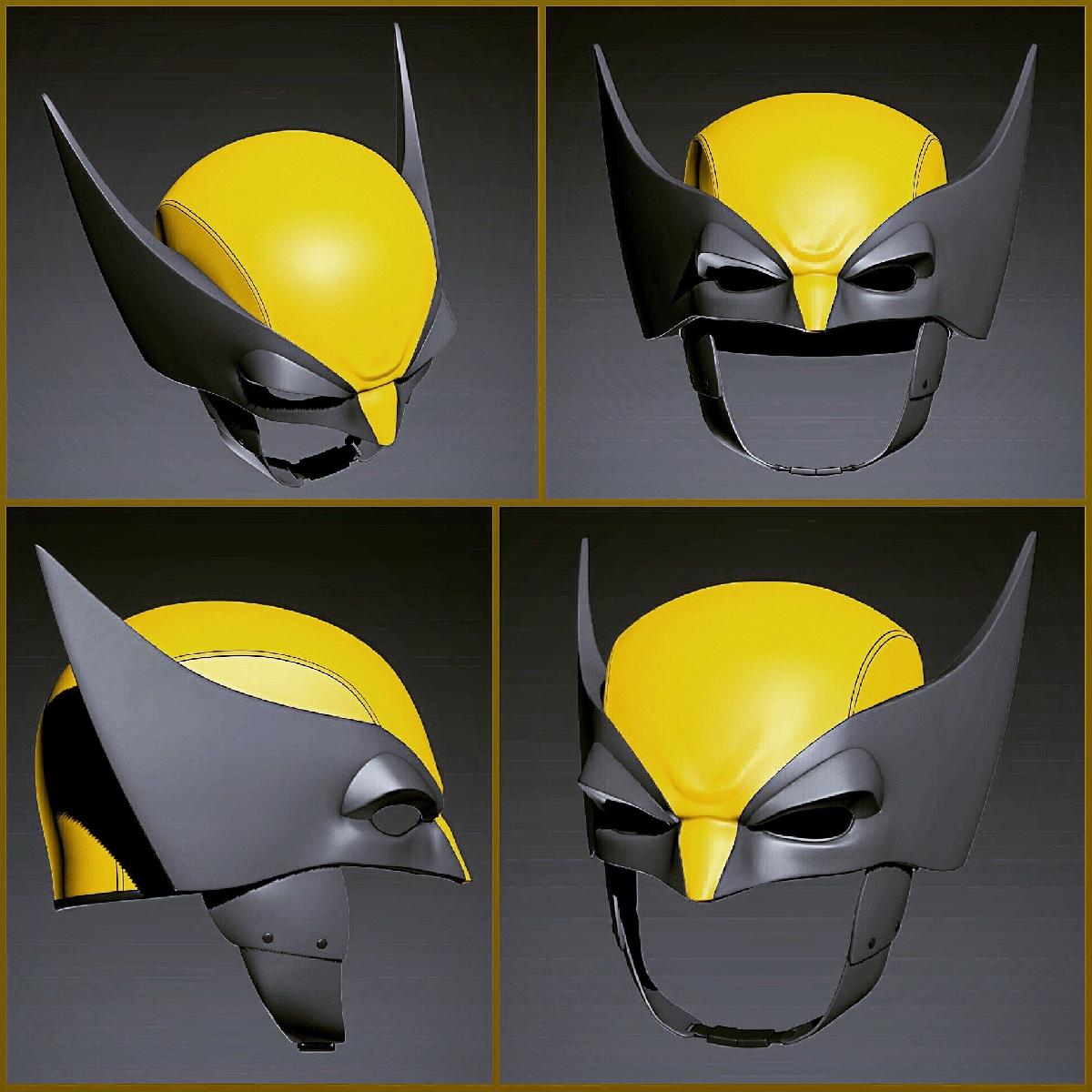 Wolverine Capacete