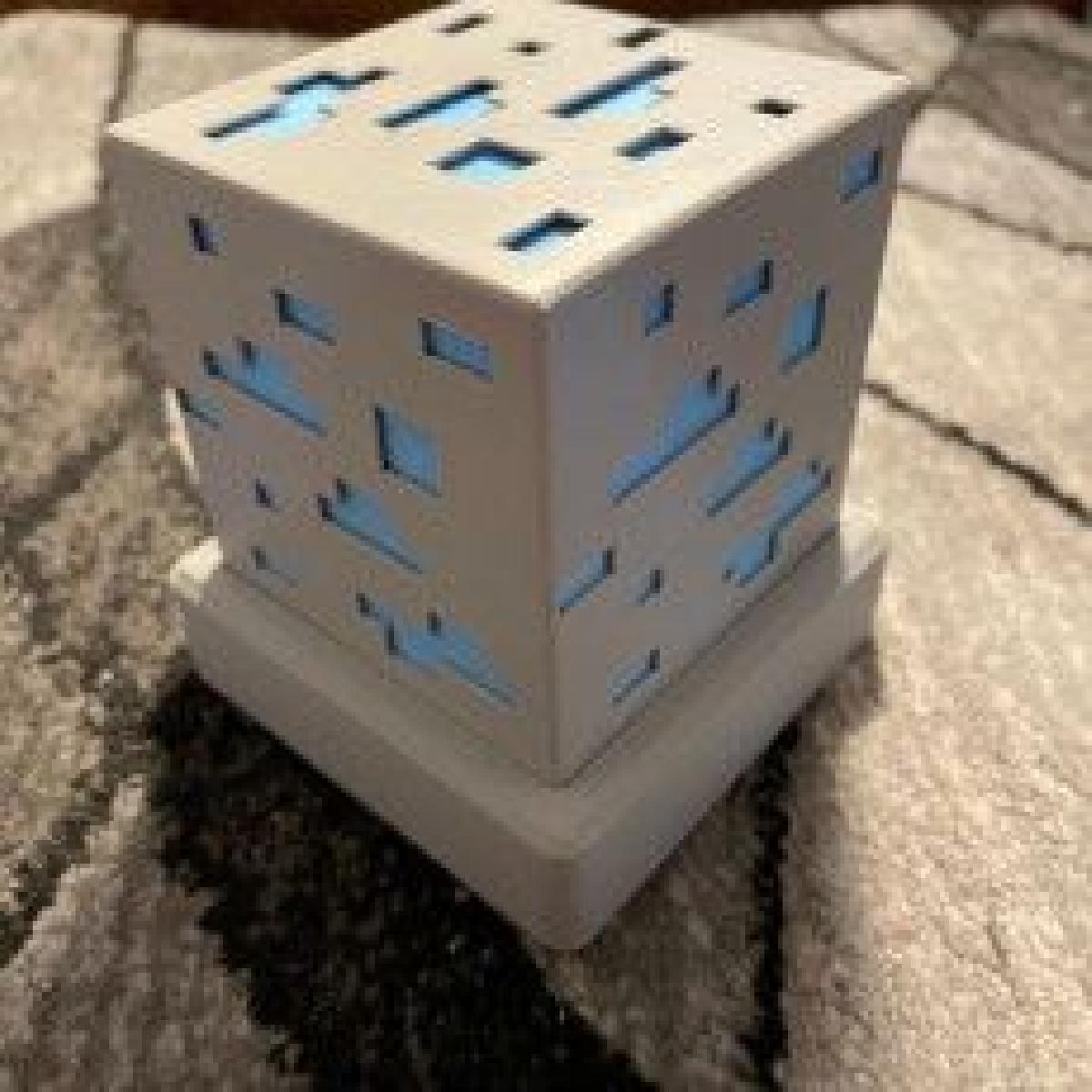 Minecraft Minerio Block Lamp