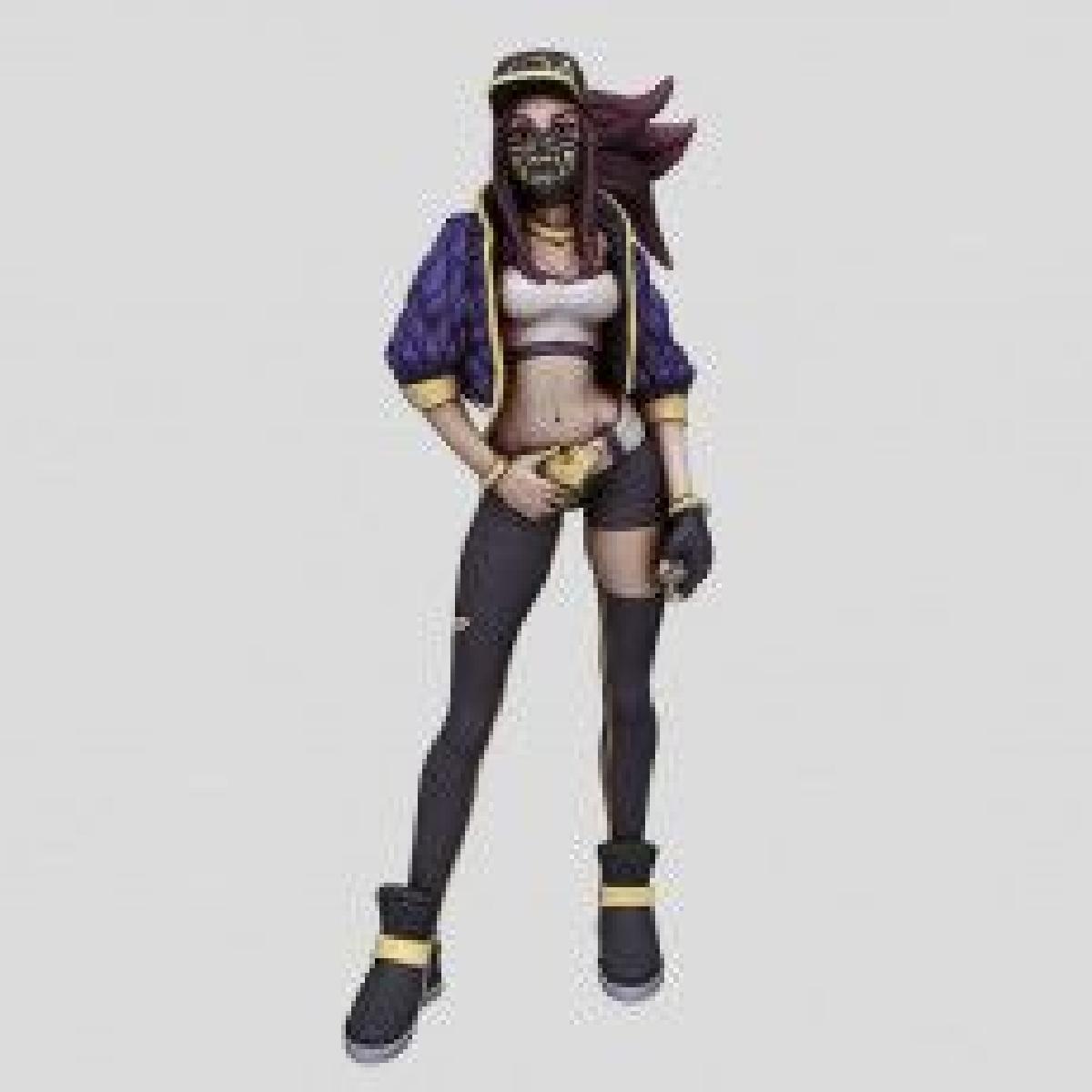 Akali KDA   Colorido