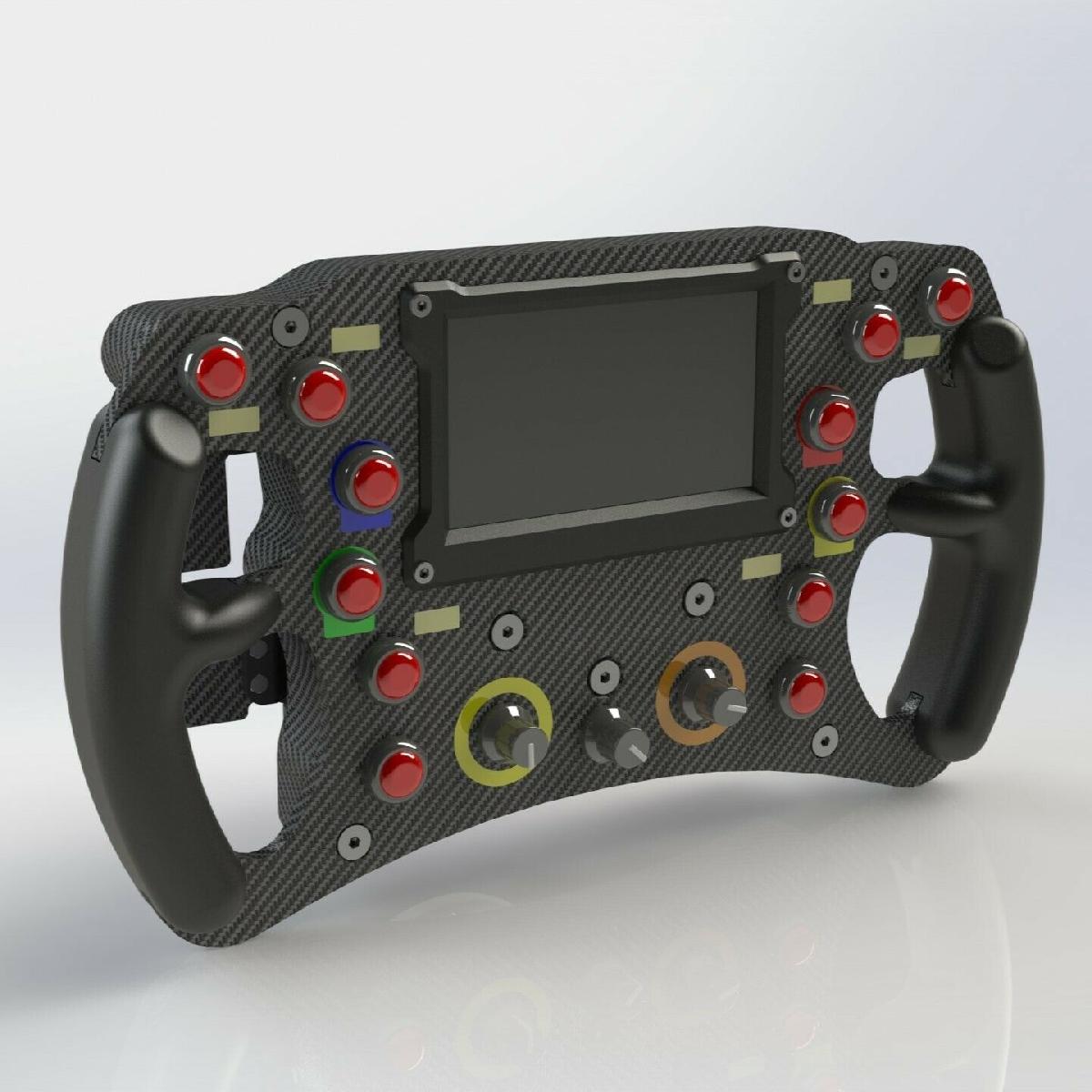 Volante de F1 para simracing   projeto   98% concluido