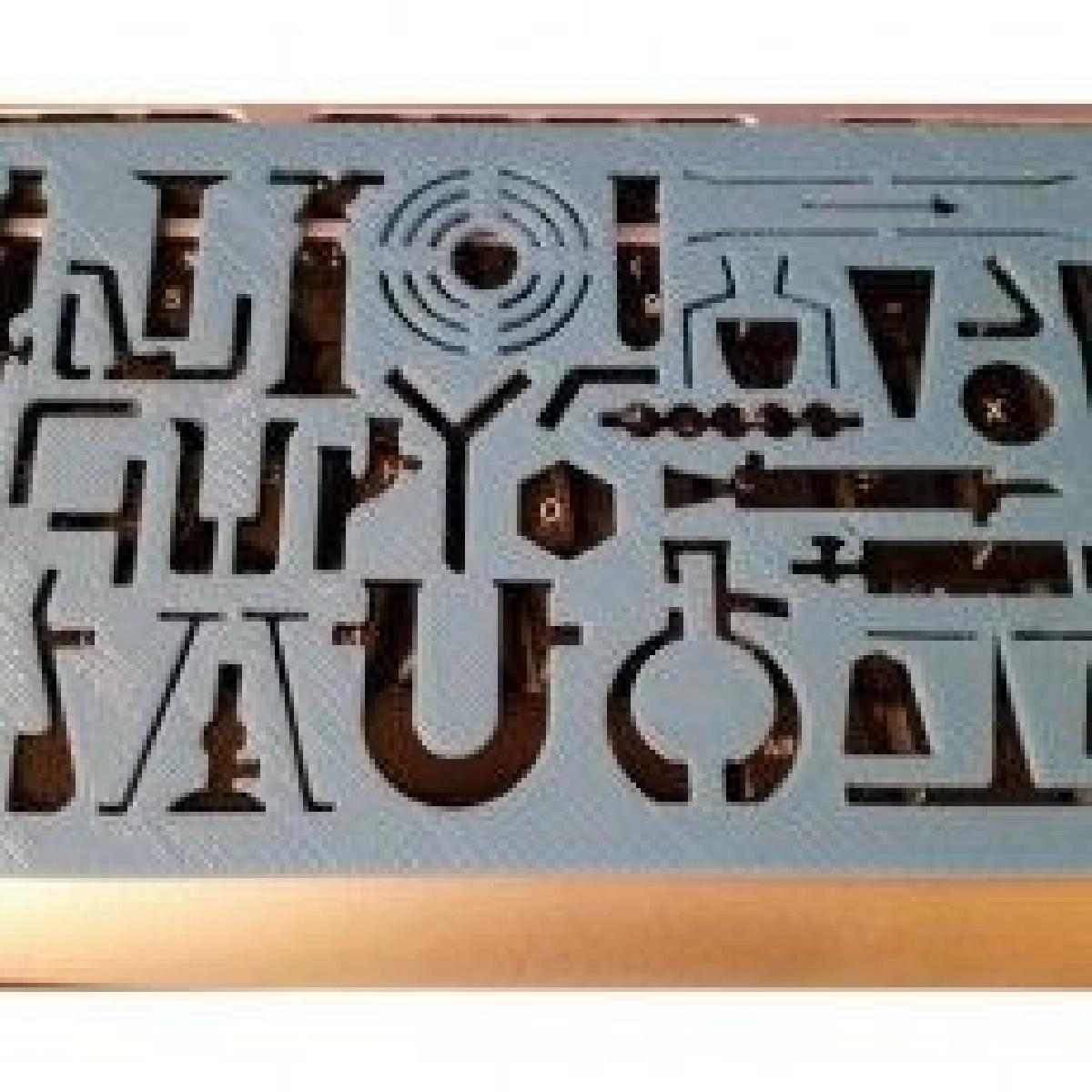 Estêncil de Química