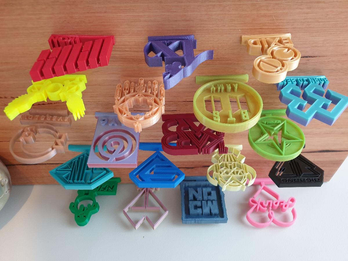 Ornamentos KPop (Conjunto 2)