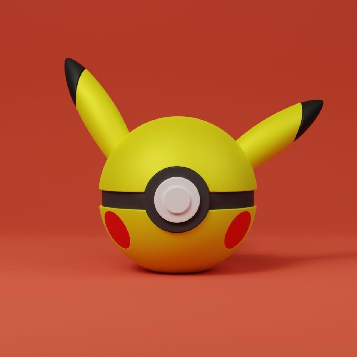 Pokebola Pokemon Pikachu