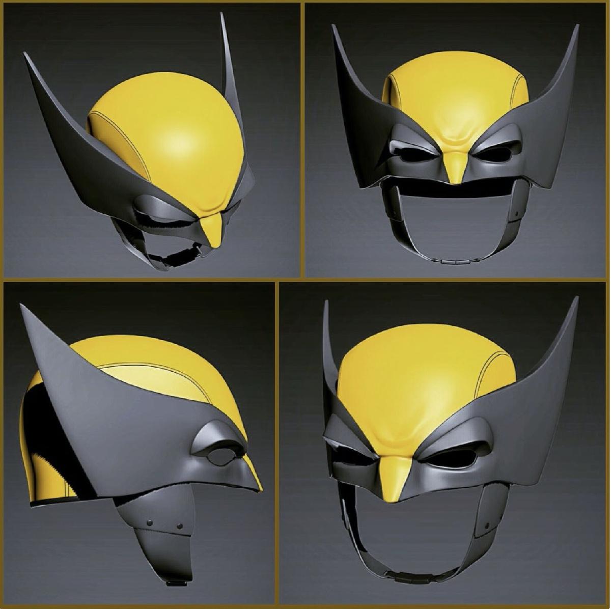 Capacete Wolverine (8 Pecas)