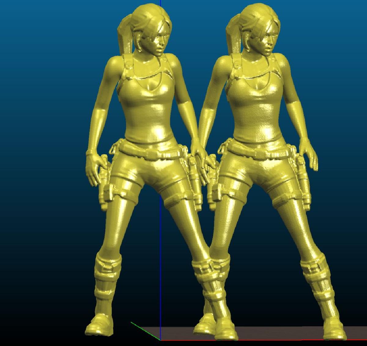 Lara Croft   Remix   alisado e vazado para escalas de 6 polegadas e 3,75 polegadas