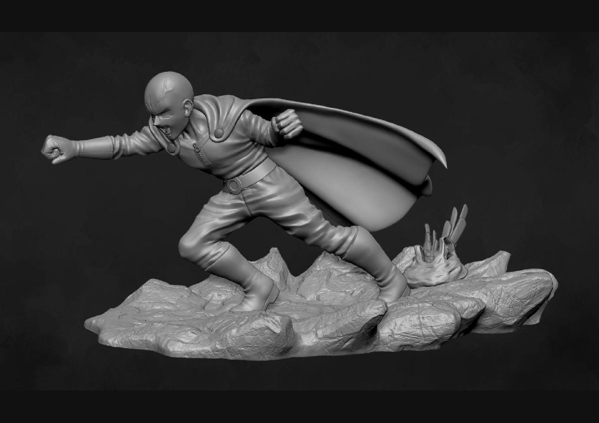 Saitama de One Punch Man