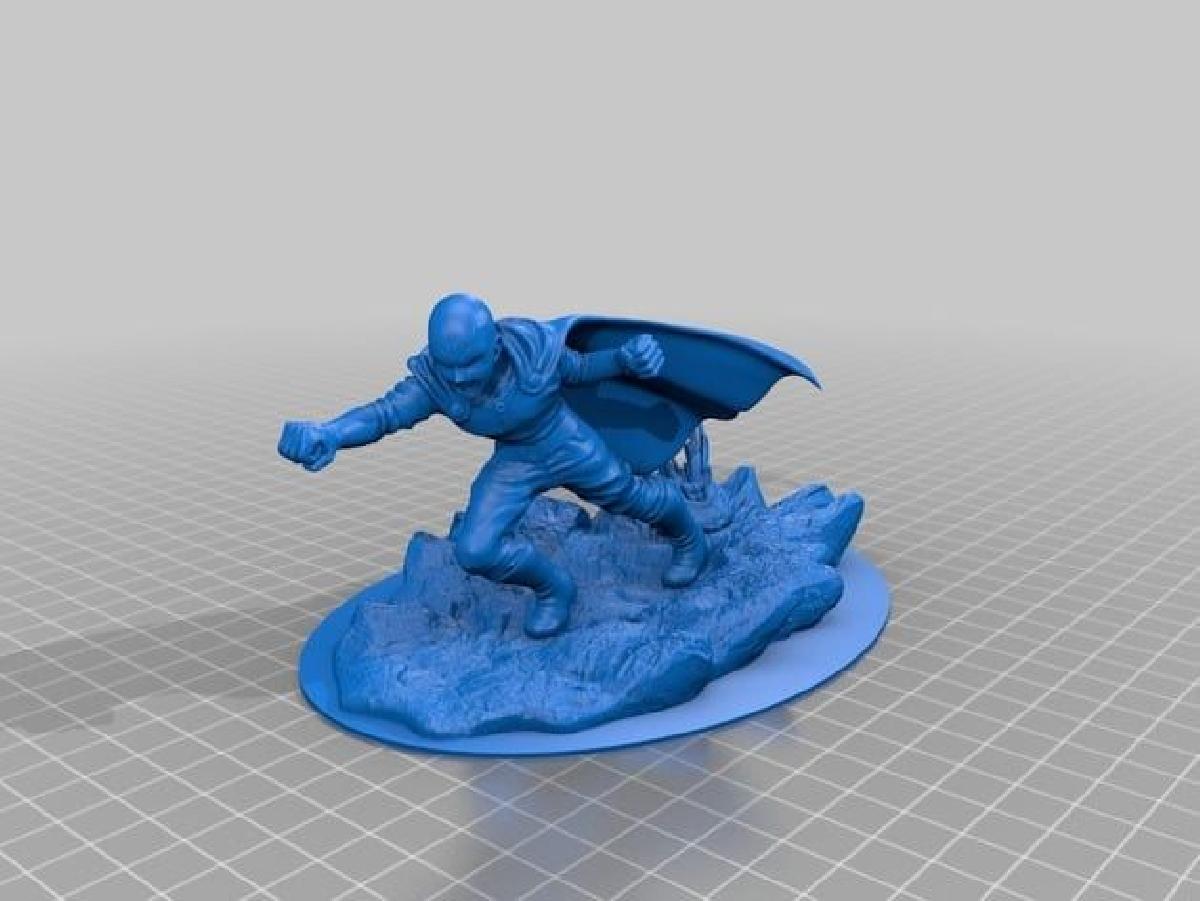 Estatua de figura de um soco de Saitama (fixa)