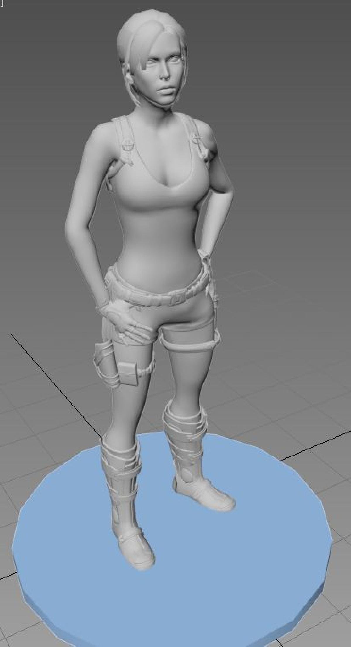Modelo 3D de Tomb Raider