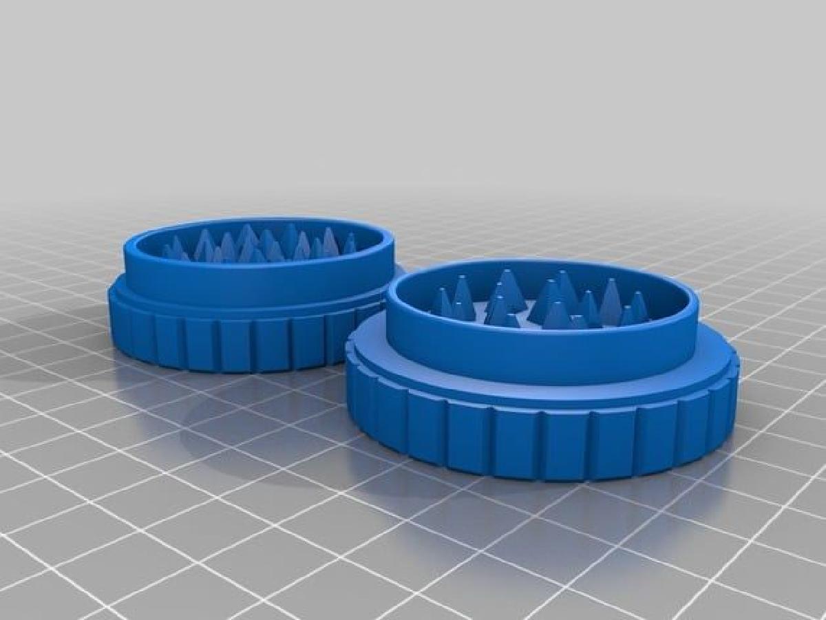 Moedor de Ervas V3   Versão Voxels   Geometria Perfeita.