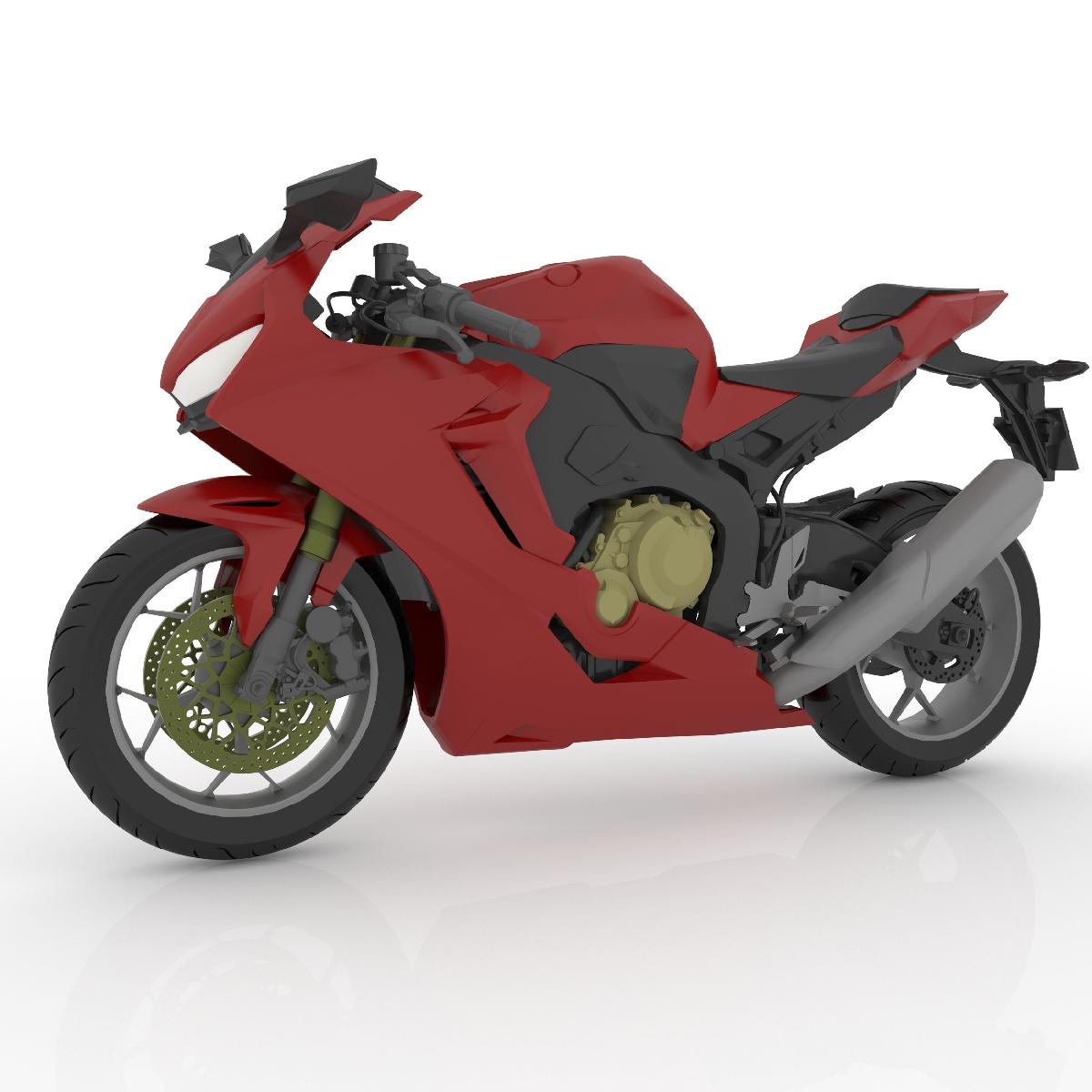 Honda CBR 1000RR Fireblade para impressao 3D STL