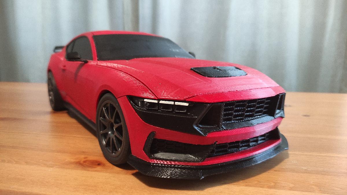 1/10 Mustang Dark Horse RC Carro