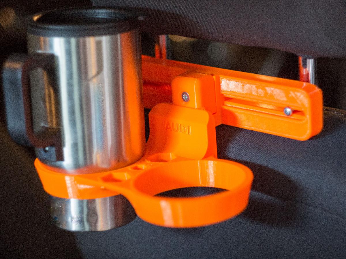 Suporte para copo para encosto de cabeca do carro