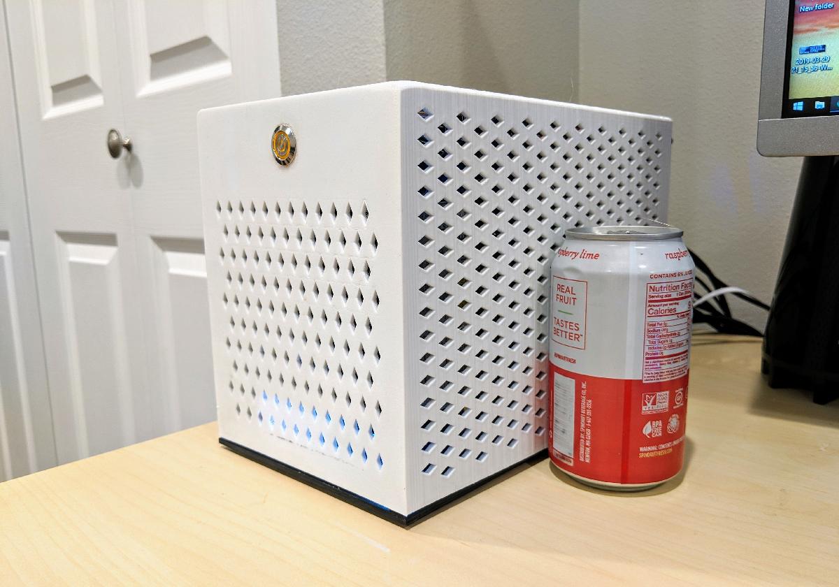 6.6L & 7.8L Mini ITX SFF PC caso