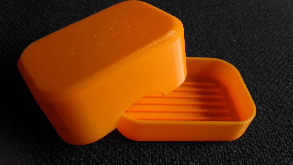 Caixa de sabao de viagem