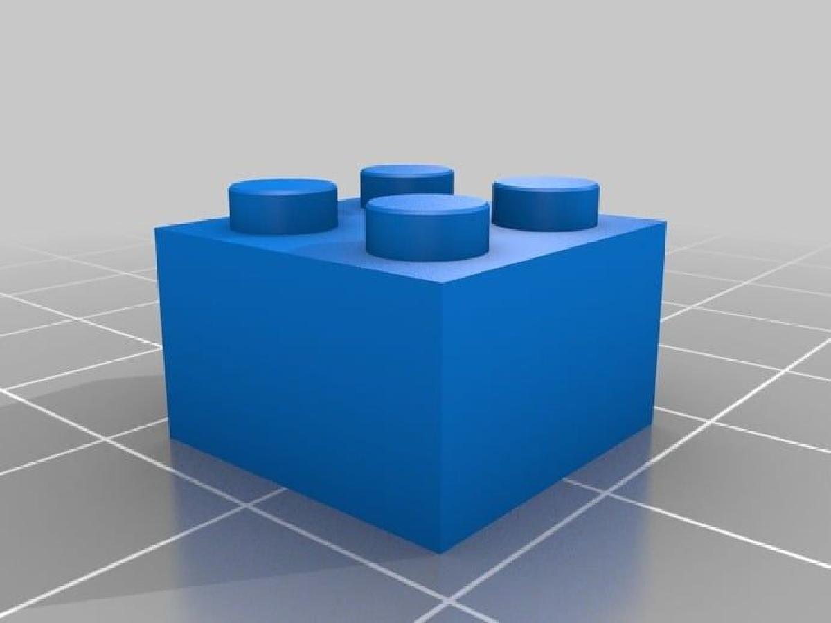 Bloco de Lego® 2x2, 3x2, 4x2, 6x2