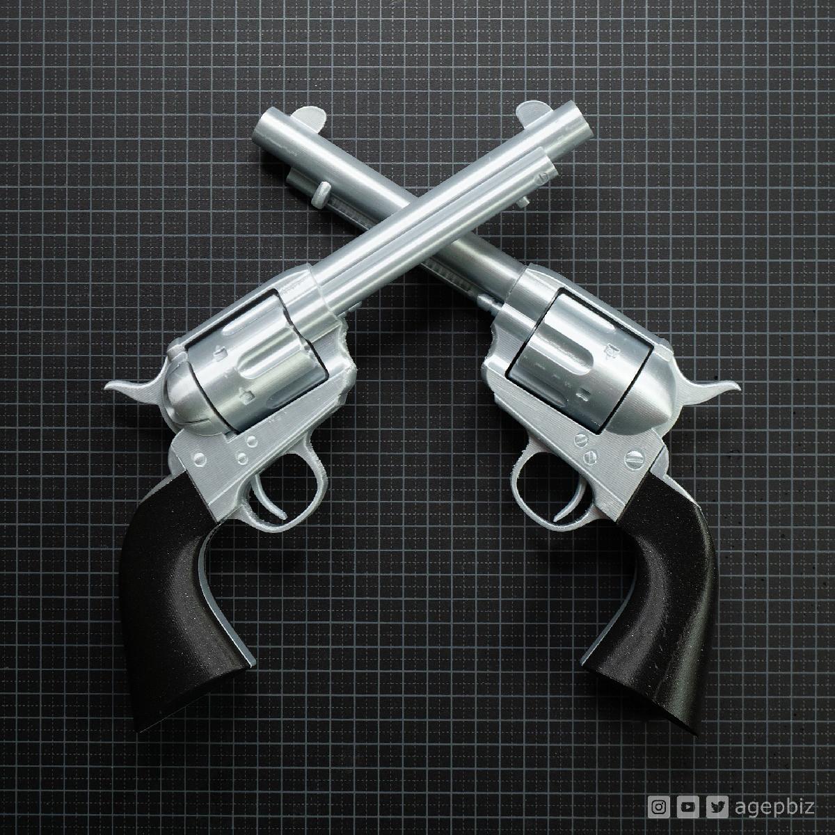 Revolver Cattleman Colt Modelo 1873 Revolver Exercito de Acao Unica