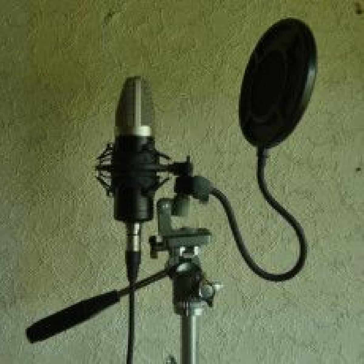 Tripe fotografico adaptador para rosca do suporte do microfone