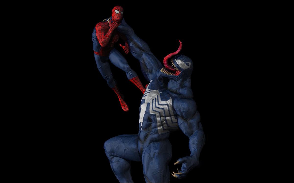 Venom vs Homem Aranha