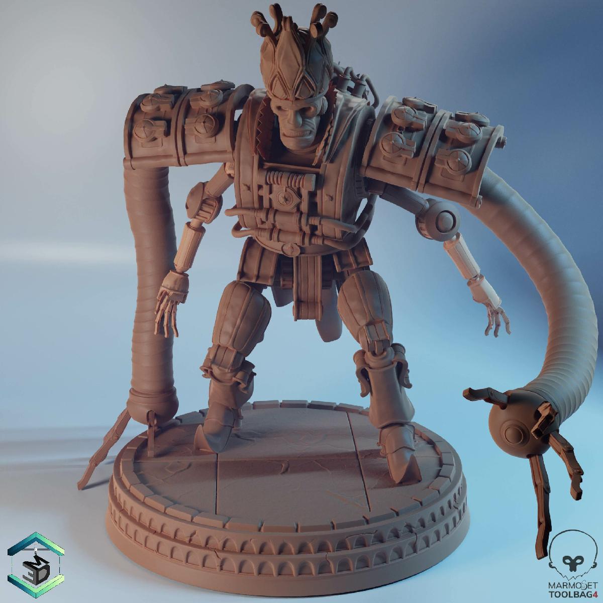 Rei das Marionetes   Mentiras de P   FIGURA IMPRESSAO 3D