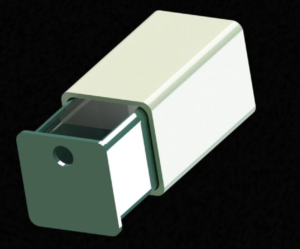 Base do monitor   gaveta 10 x 10 x 17 cm