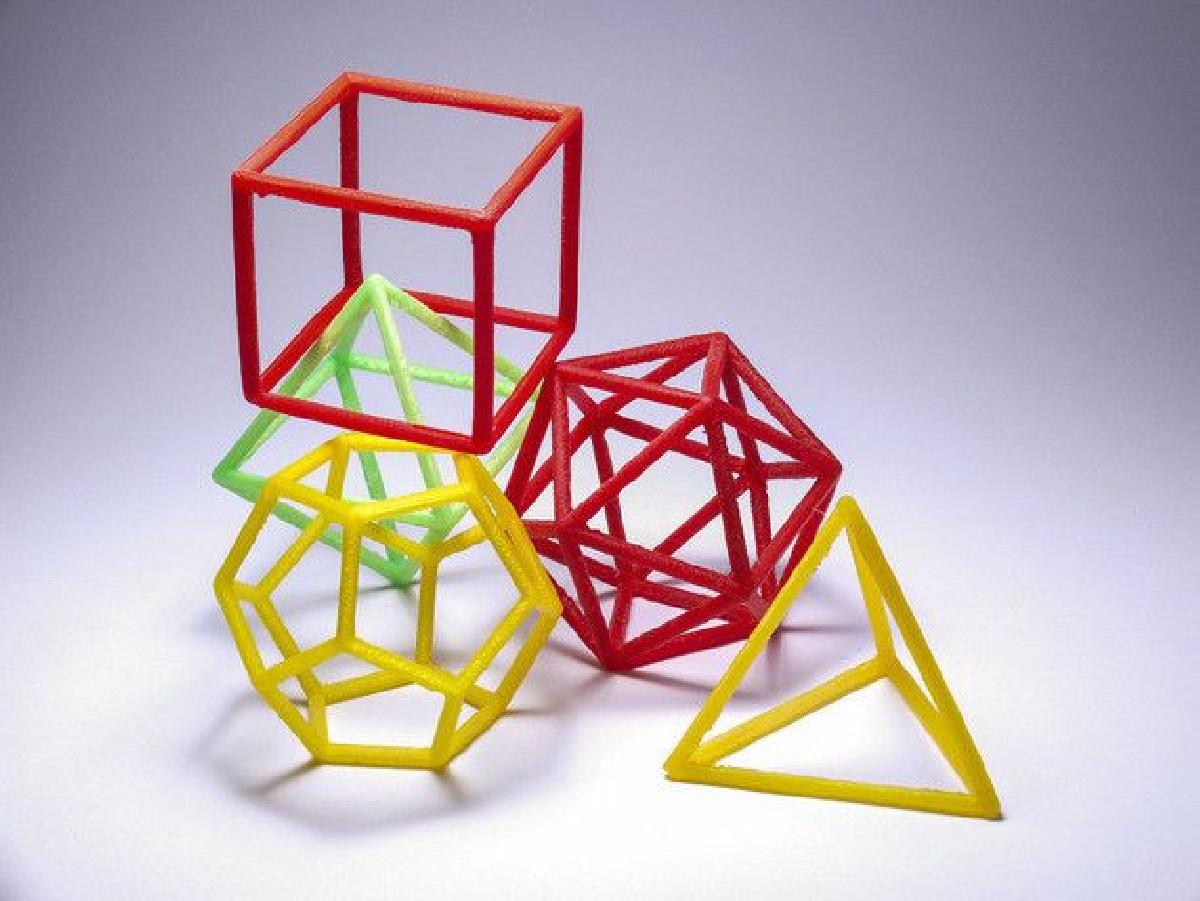 Solidos platonicos conjunto de quadros