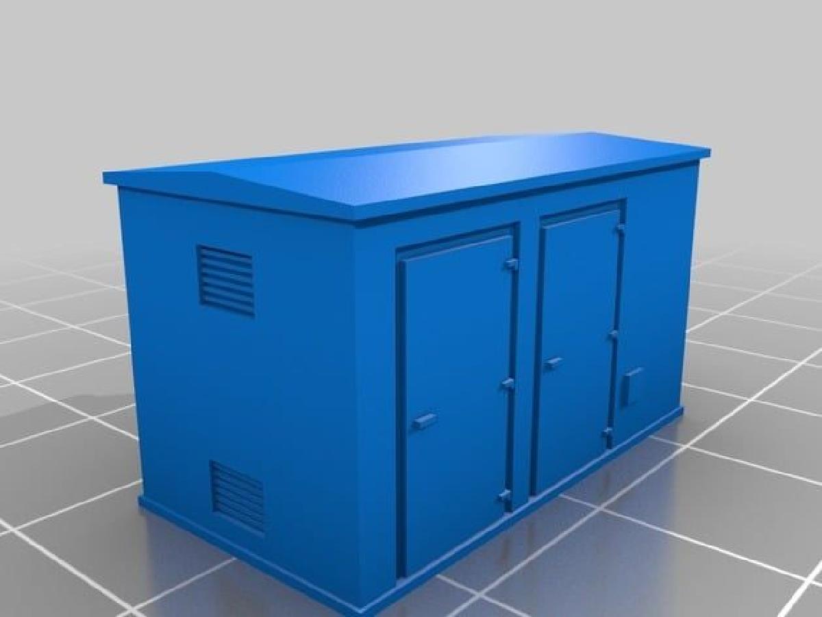 Transformatorenstation [Subestação transformadora] 01:160
