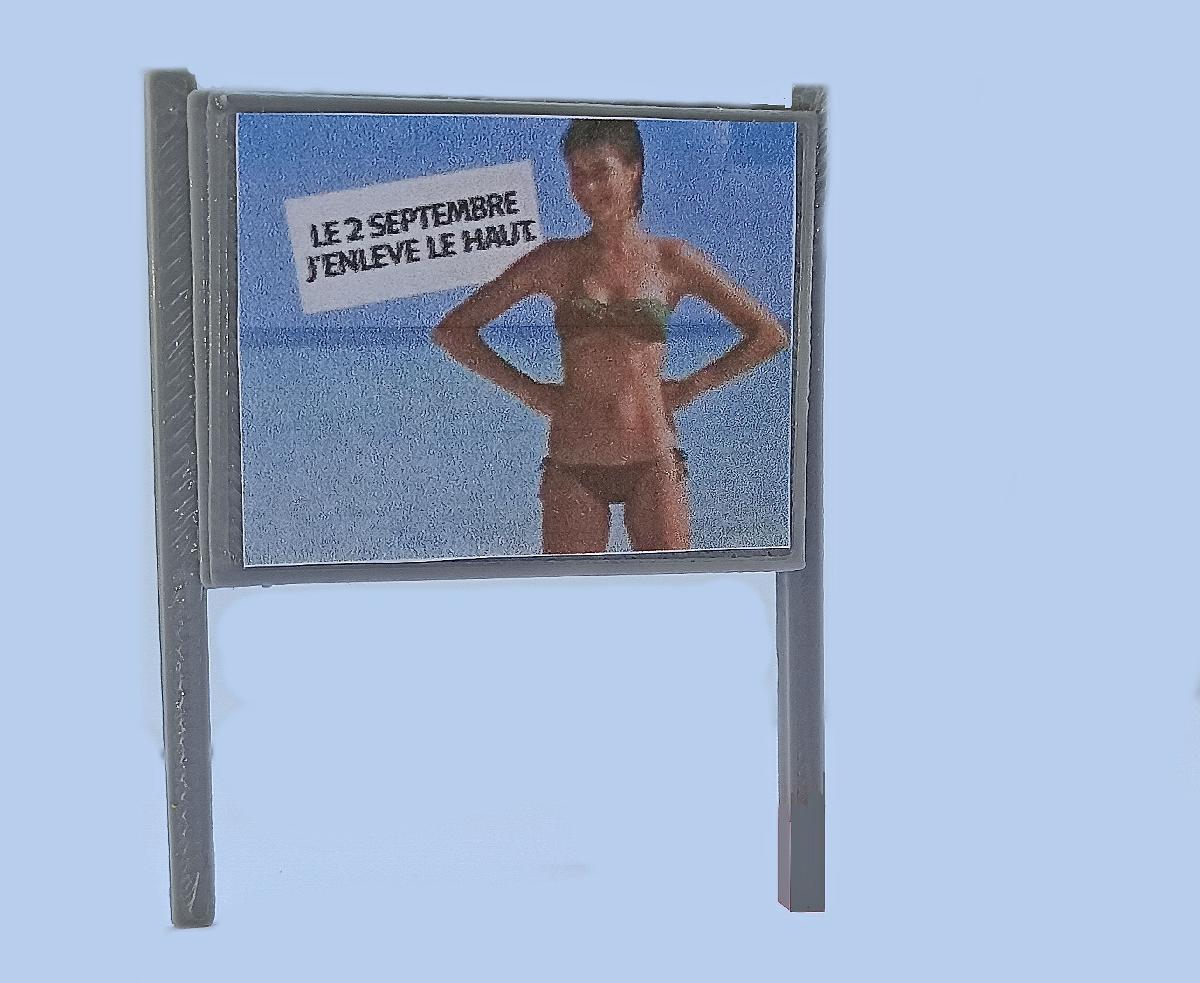 Painel publicitario HO square posts V2