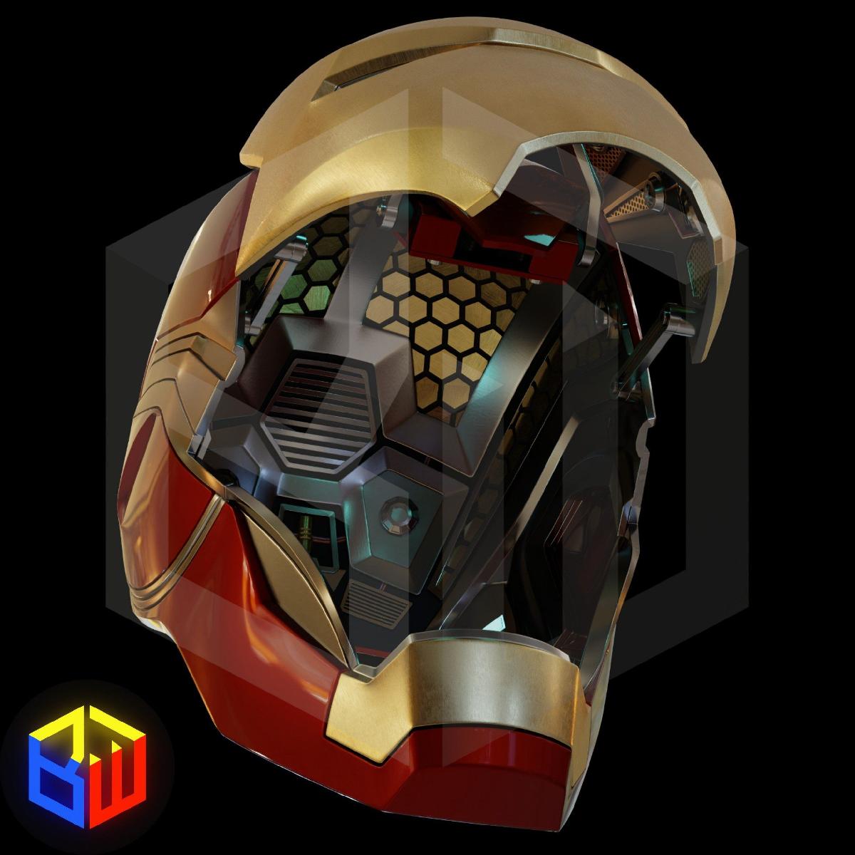 Capacete Mark 85 com detalhamento interno e motorizacao  