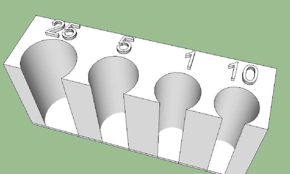 Separador de moedas thingy