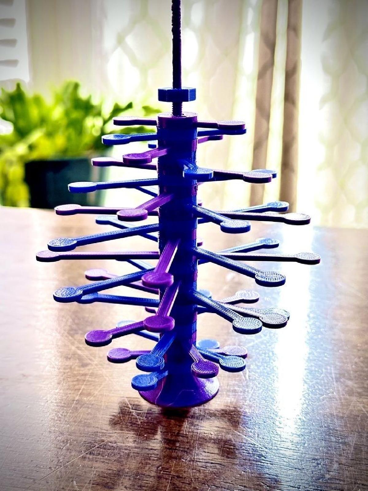 Brinquedo de Fisica Espiral   Escultura Cinetica de Helicone   Satisfazendo Fidget