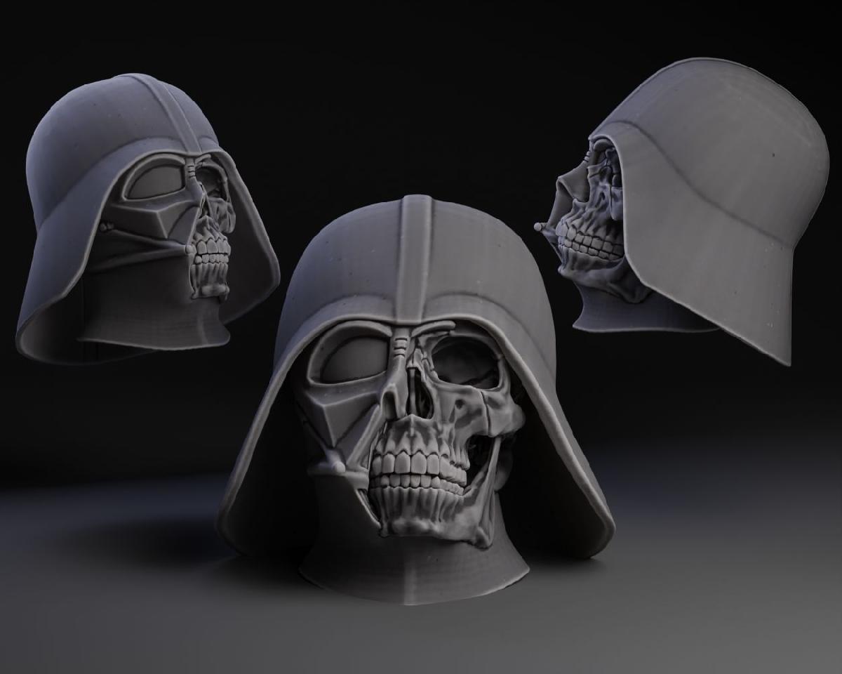 Cranio de Darth Vader